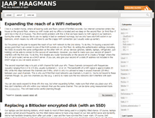 Tablet Screenshot of jhaagmans.com